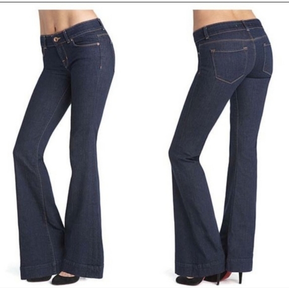 J Brand Denim - J Brand Lovestory Blue Flare Jeans Size 32